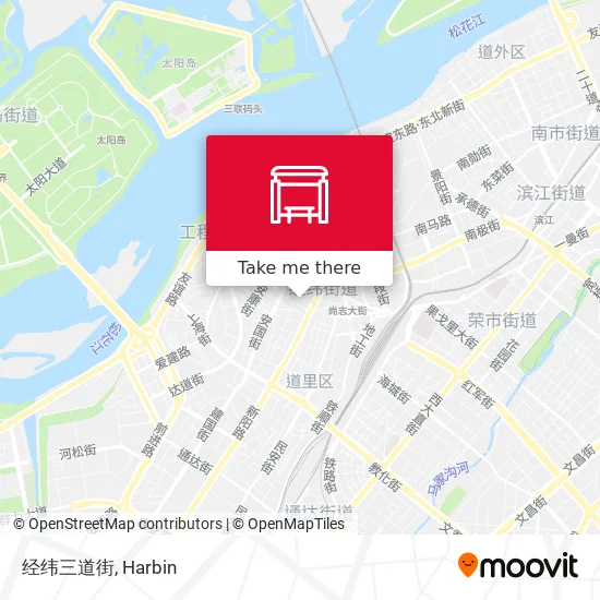 经纬三道街 map