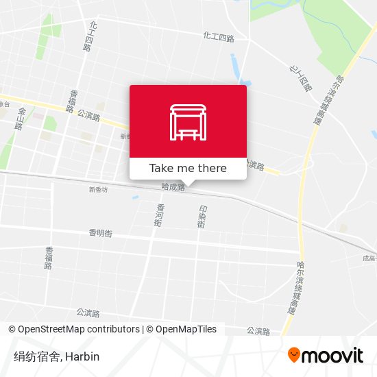 绢纺宿舍 map