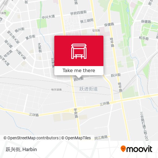 跃兴街 map