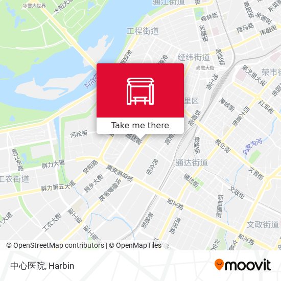 中心医院 map