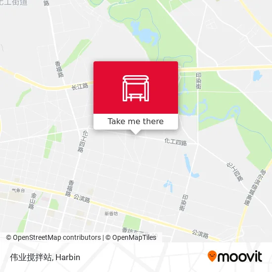 伟业搅拌站 map