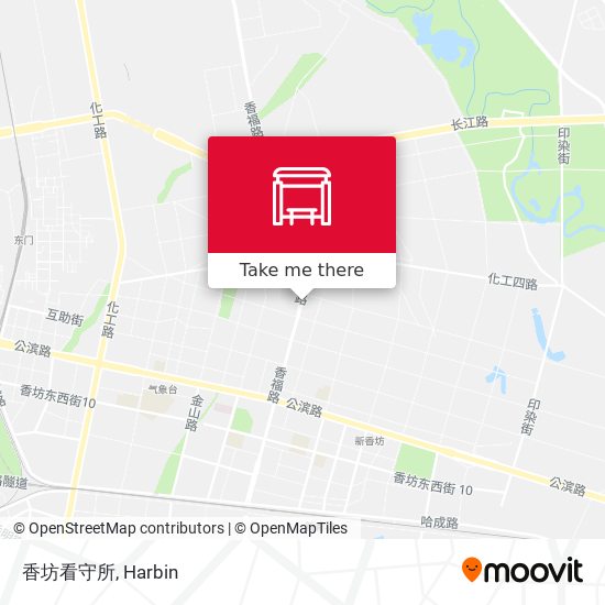 香坊看守所 map