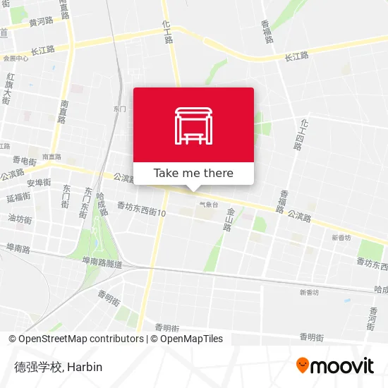 德强学校 map