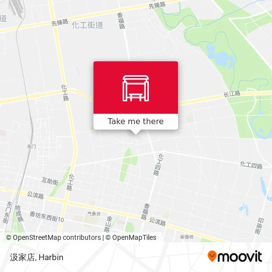 汲家店 map