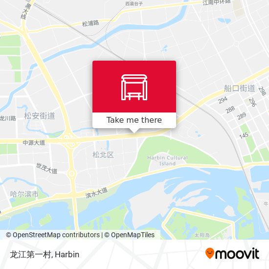 龙江第一村 map