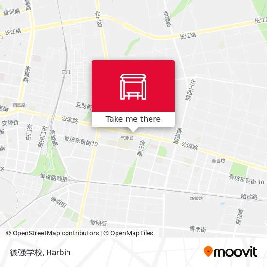 德强学校 map