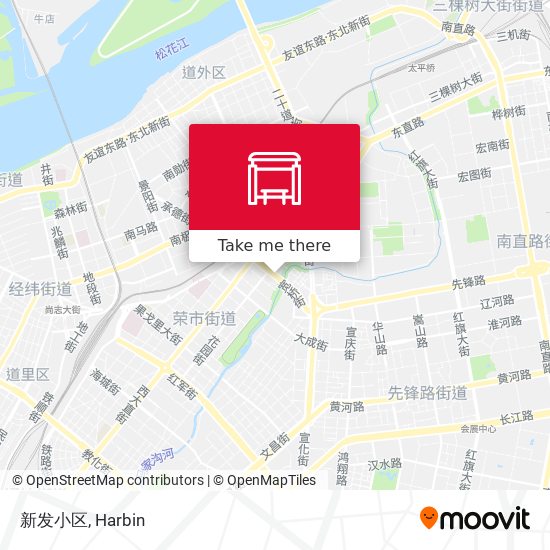 新发小区 map