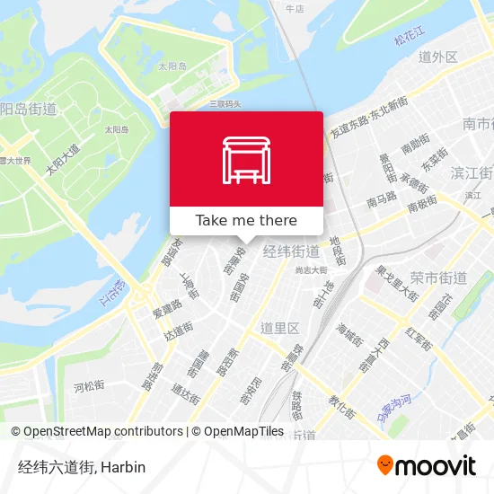 经纬六道街 map