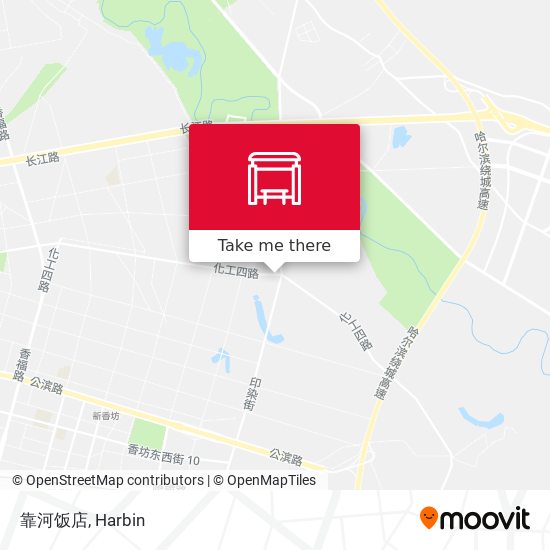 靠河饭店 map