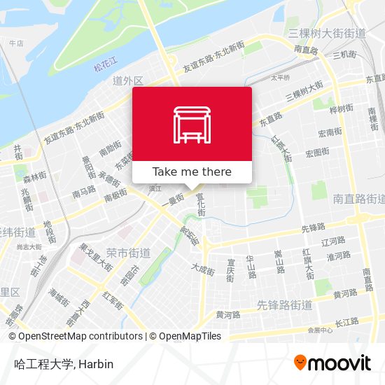 哈工程大学 map
