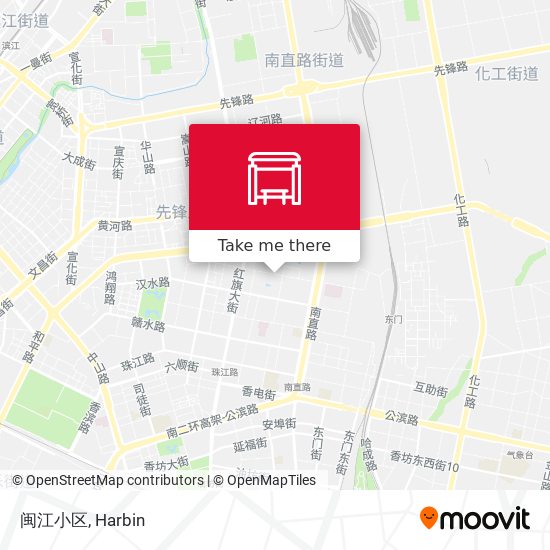闽江小区 map