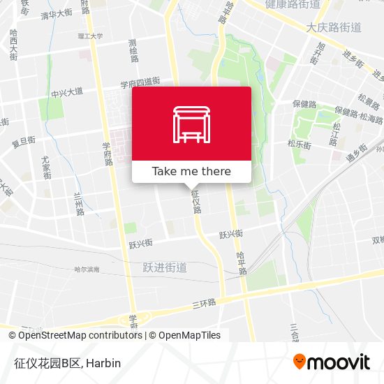 征仪花园B区 map