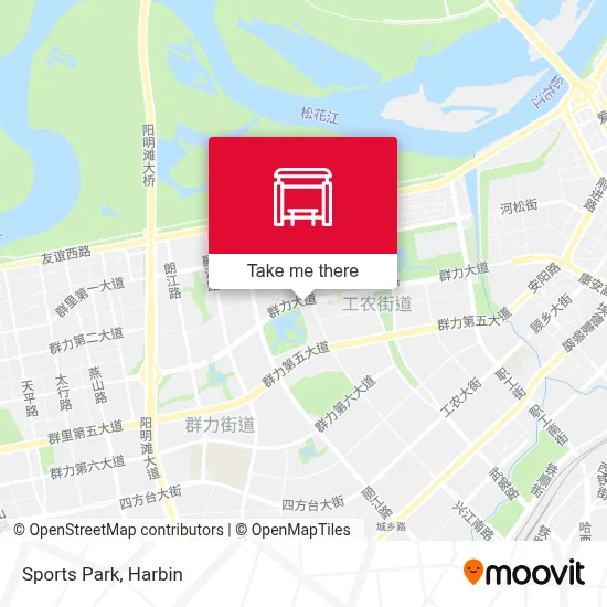 Sports Park map
