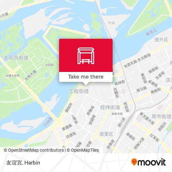 友谊宫 map