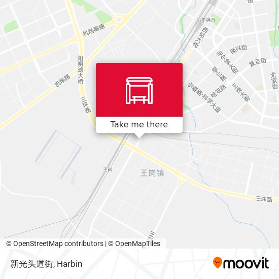 新光头道街 map