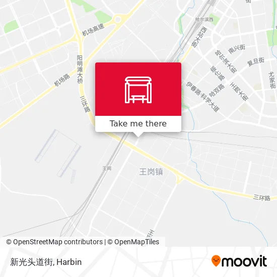 新光头道街 map