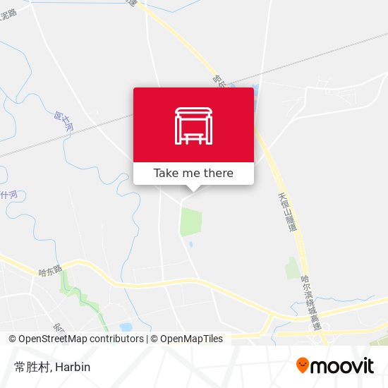 常胜村 map
