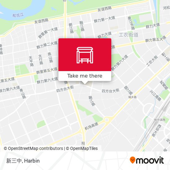 新三中 map