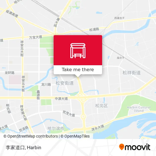 李家道口 map