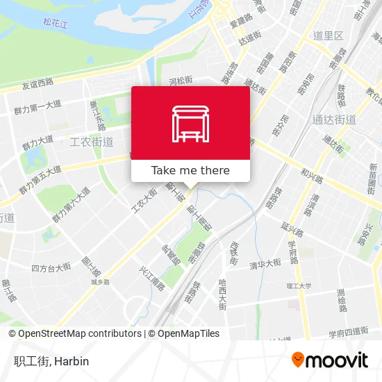 职工街 map