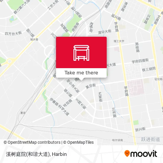 溪树庭院(和谐大道) map