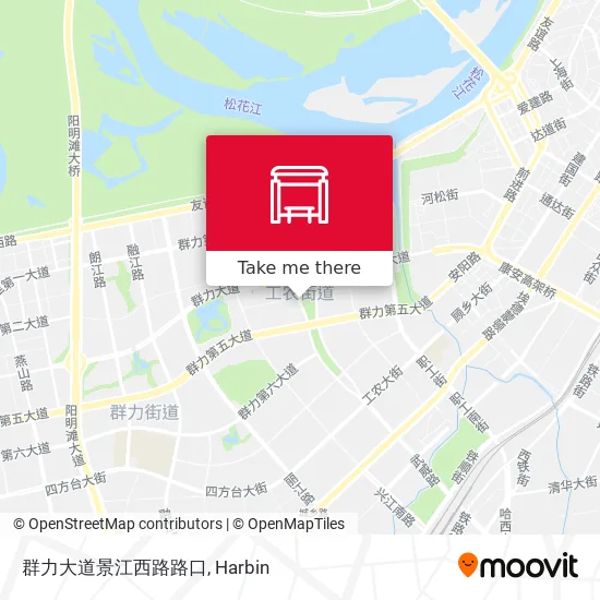 群力大道景江西路路口 map