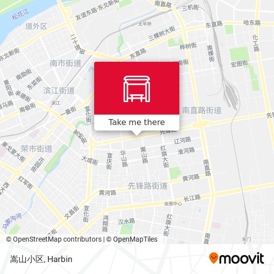 嵩山小区 map