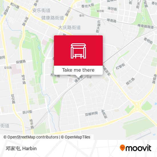 邓家屯 map