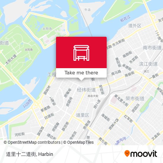 道里十二道街 map