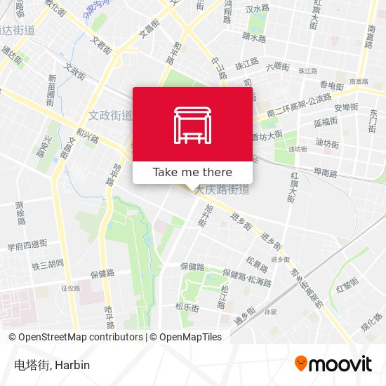 电塔街 map