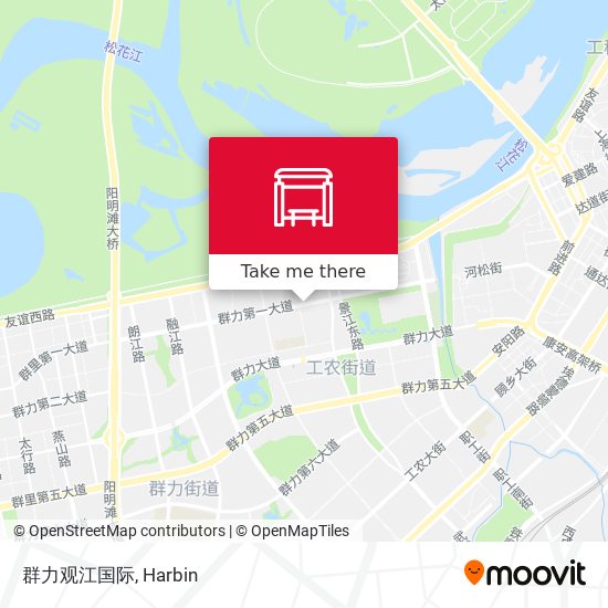 群力观江国际 map