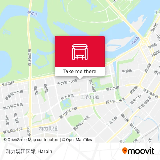 群力观江国际 map