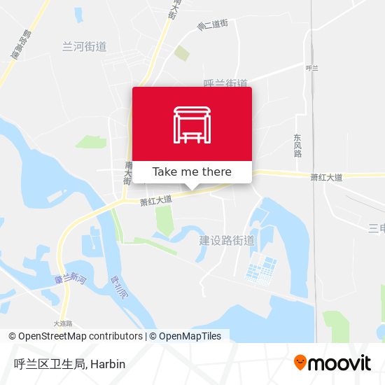 呼兰区卫生局 map