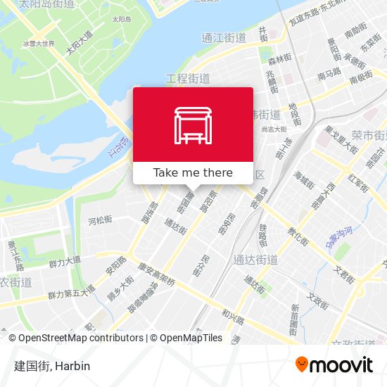建国街 map