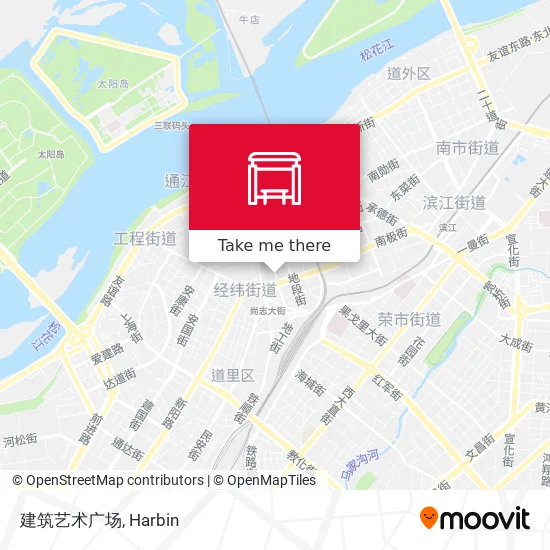 建筑艺术广场 map