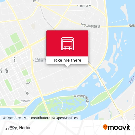 后曹家 map