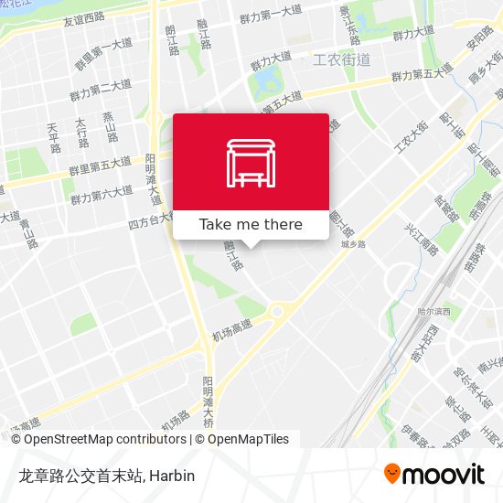 龙章路公交首末站 map