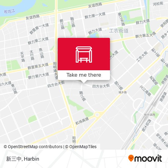 新三中 map
