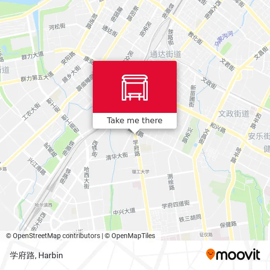 学府路 map