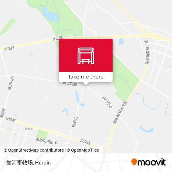 靠河畜牧场 map