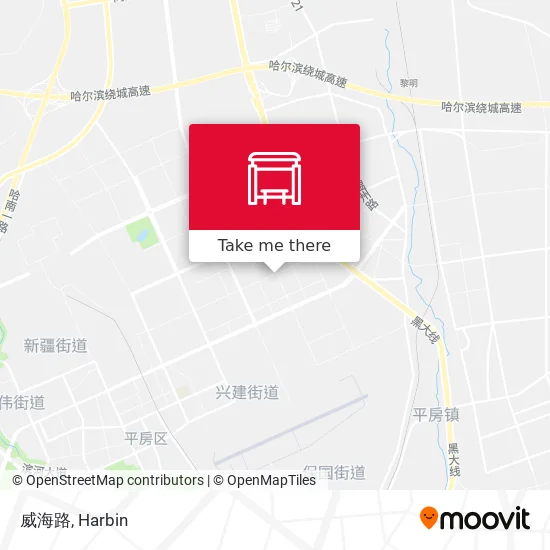 威海路 map