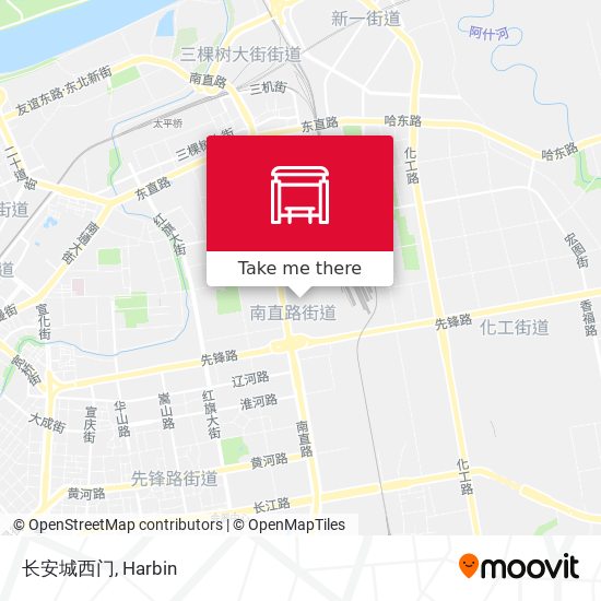 长安城西门 map