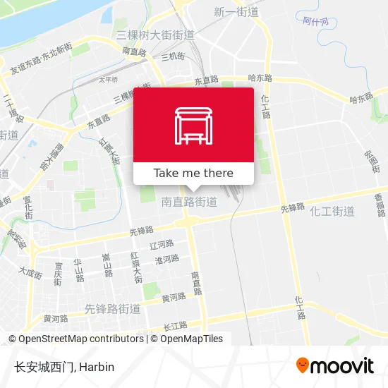 长安城西门 map