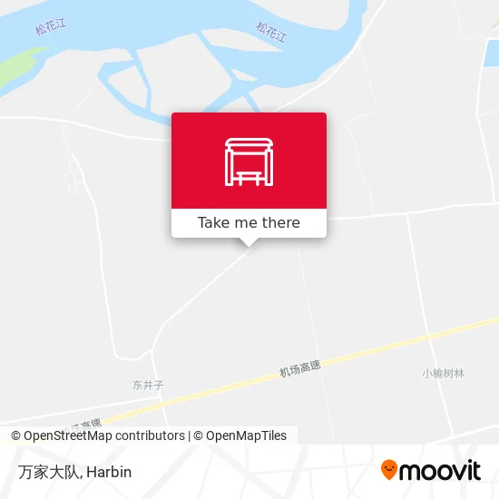 万家大队 map