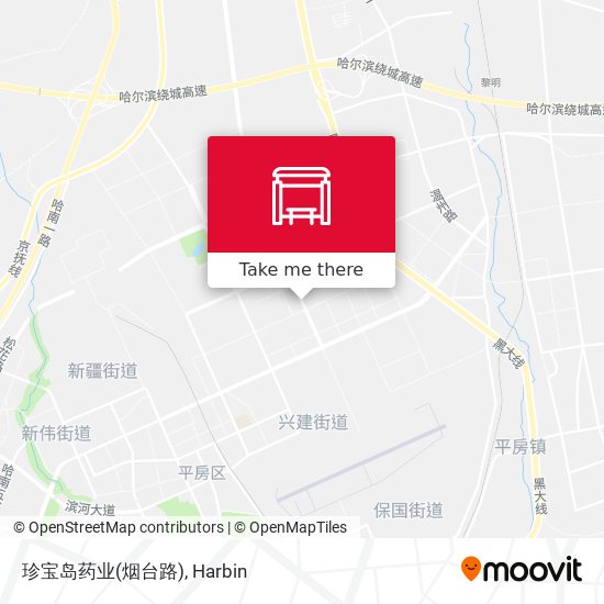 珍宝岛药业(烟台路) map