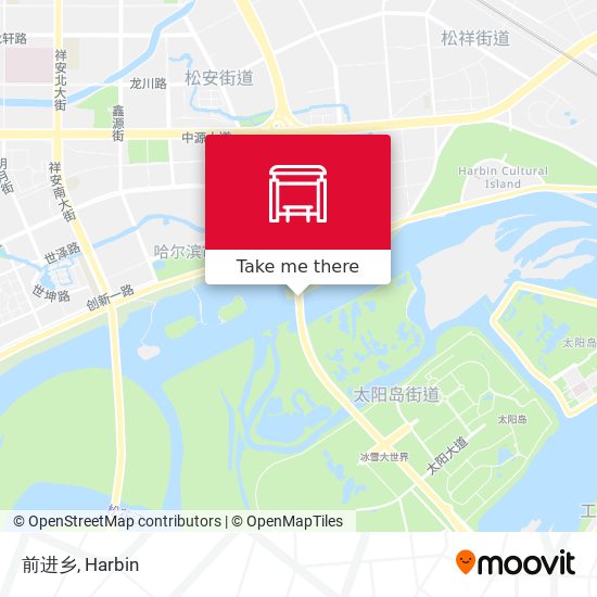 前进乡 map