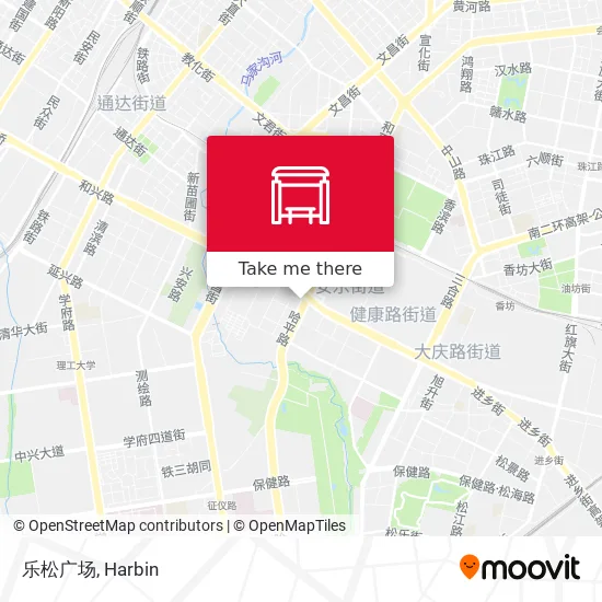 乐松广场 map