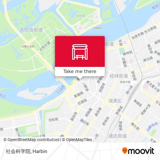 社会科学院 map