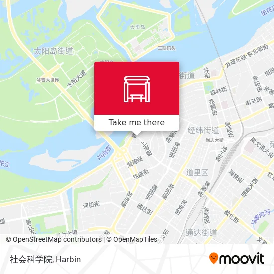社会科学院 map
