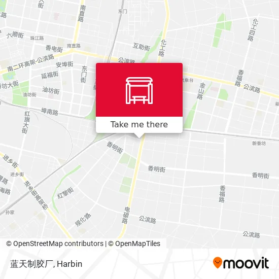 蓝天制胶厂 map